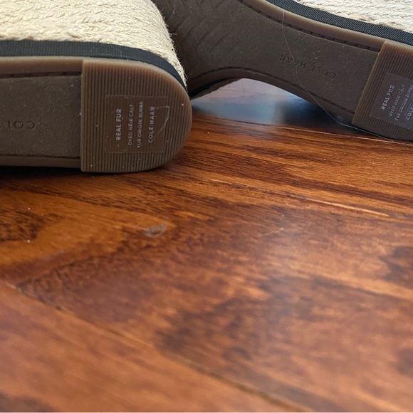 Cole Haan Cute NEW wedge sandals size 8 1/2 - Picture 9 of 9